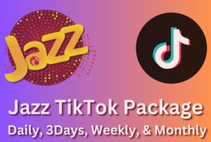 Jazz TikTok Package 2023 Daily, 3Days, Weekly, & Monthly
