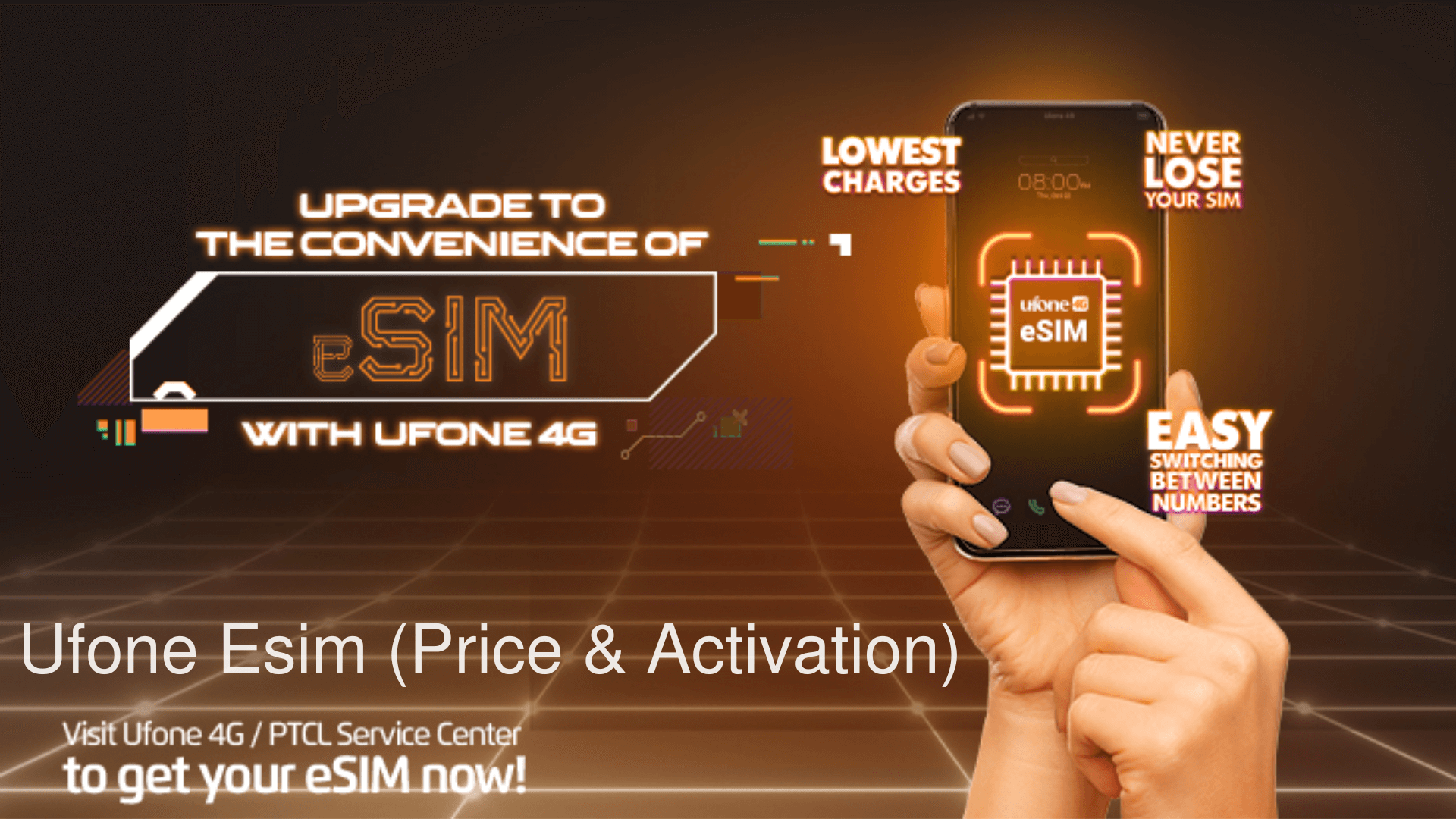 Ufone Esim (Price & Activation)