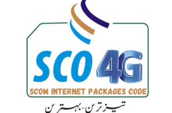 SCOM Internet Packages Code 2023 Daily, Weekly, Monthly