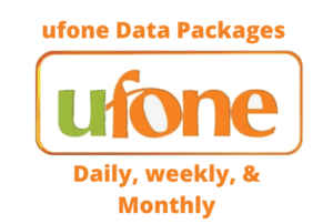 Ufone Data Packages