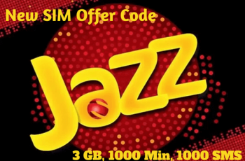 Get Free Jazz New SIM Offer Code 2023