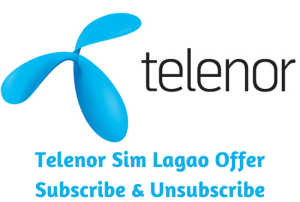 Telenor Sim Lagao Offer Code