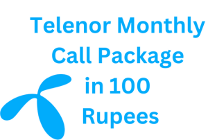 Telenor Monthly Call Package in 100 Rupees