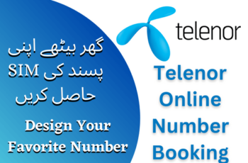 Telenor Online Number Booking | Telenor Golden Number Booking